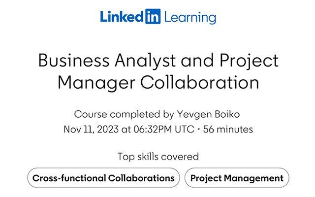Business Analyst and Project Manager Collaboration